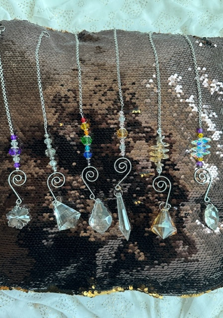 Sun Catcher hanging crystals