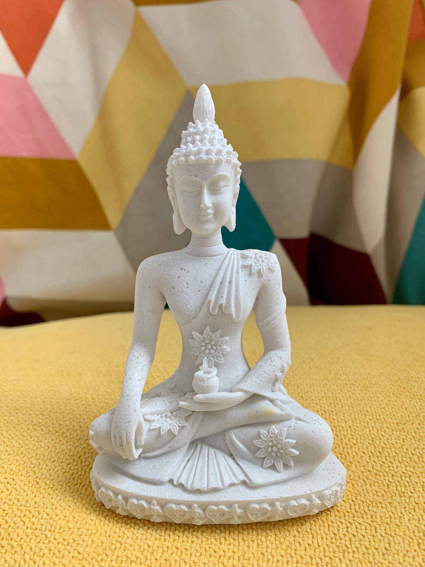 White design Buddha