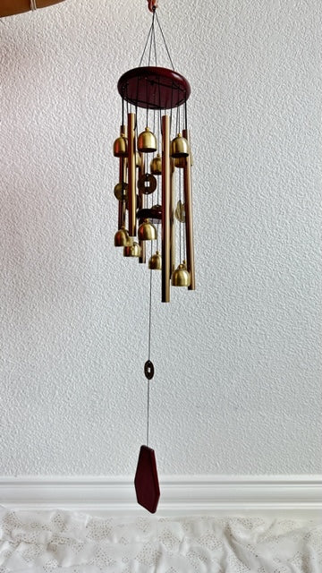 Bell Wind Chimes - wood and metal